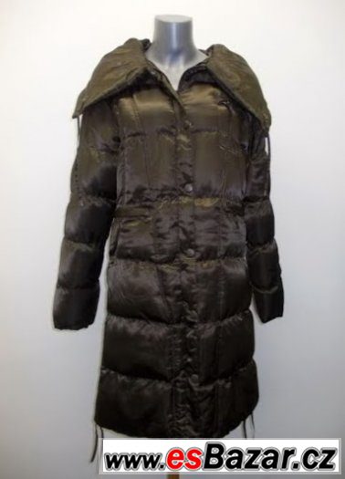 Dámský hnědý péřový kabát DOVELLO F. C. - XL