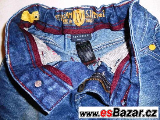Dětské Džíny / Jeans NEXT vel. 82