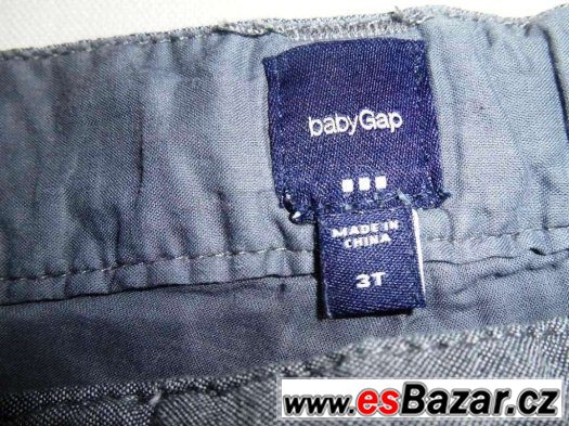 Plátěné kalhoty GAP - Baby Gap vel. 3T