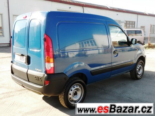 RENAULT KANGOO 4x4 ČR SORTIMO GAR.KM A PŮVODU ODP.DPH