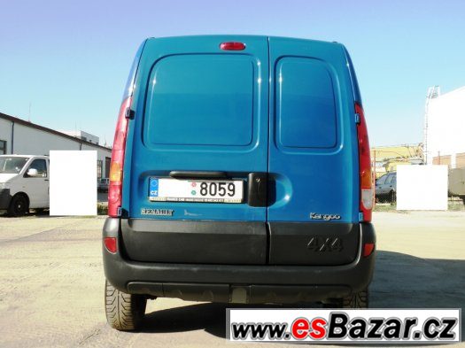 RENAULT KANGOO 4x4 ČR SORTIMO GAR.KM A PŮVODU ODP.DPH