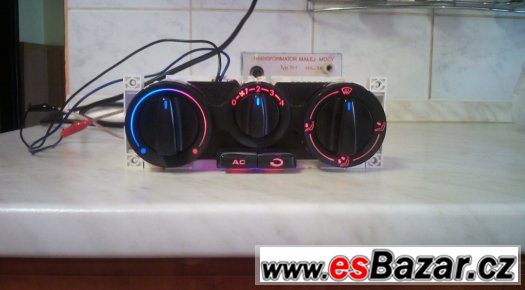 Podsvícení manuální klimatizace VW-Passat B5 Podsvícení manuální klimatizace VW-Passat B5