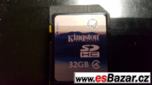 Prodám tuto pam.kartu SDHC 32 GB Kingston lifetime waranty