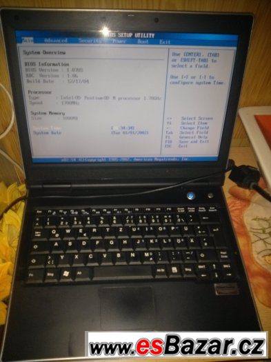 prodam starši mini nonbuk intel pentium M 1.70ghz