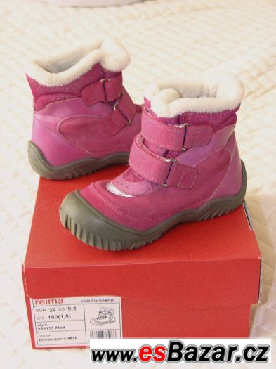 156 -Dětské zimní membránové boty REIMA vel.26