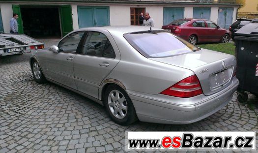 Mercedes-Benz W220 S class na dily Mercedes-Benz W220 S class na dily