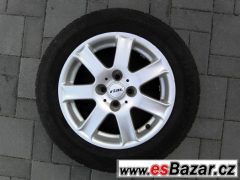 Renault Megane - 15" alu kola - 4x100 - Letní pneu
