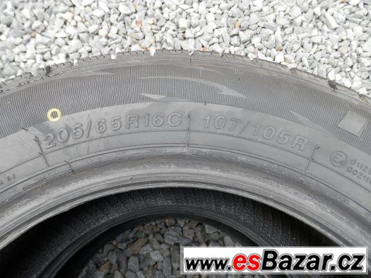 2x nové zimní pneu 205/65R16C