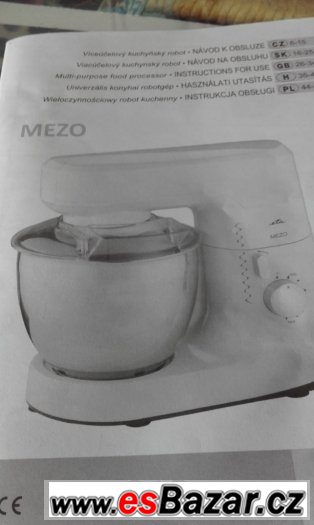 víceúčelový kuchyňský robot ETA Mezo