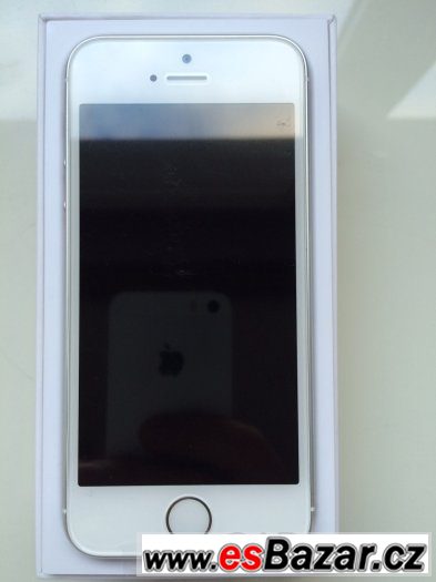 Apple iPhone 5S 16 GB silver Nový, záruka 2 roky T-Mobile
