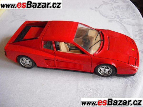 Italský orig.model Ferrari-Testarossa