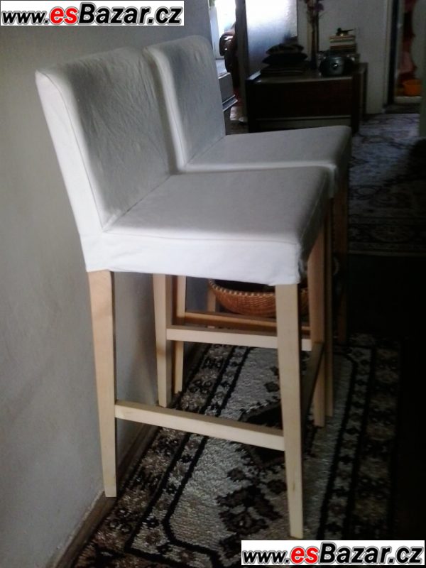 Dvě barové židle IKEA