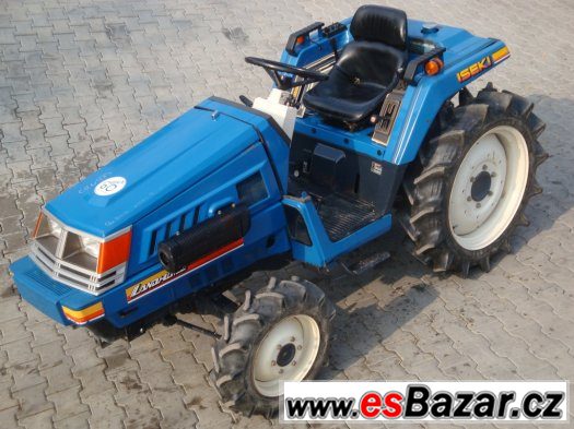 Malotraktor ISEKI TU 180F, výkon 18 Hp, 4x4, tříválec