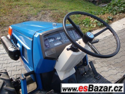 Malotraktor ISEKI TU 180F, výkon 18 Hp, 4x4, tříválec