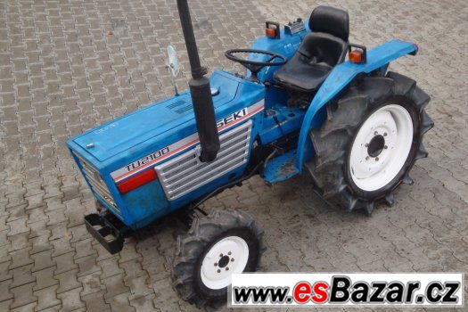 Malotraktor ISEKI TU2100 s výkonem 21 Hp, 4x4, tříválec