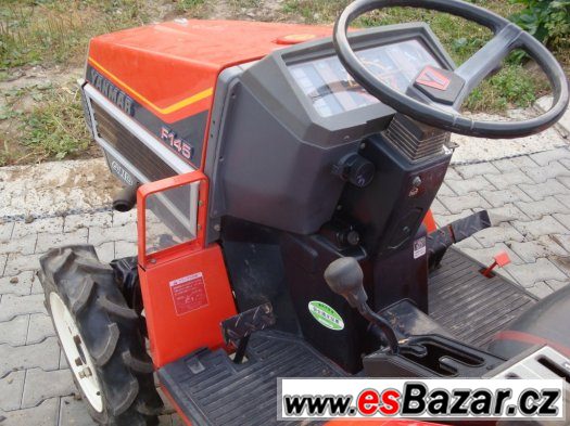 Malotraktor Yanmar F145, 14 Hp, pohon 4x4, tříválec Malotraktor Yanmar F145, 14 Hp, pohon 4x4, tříválec