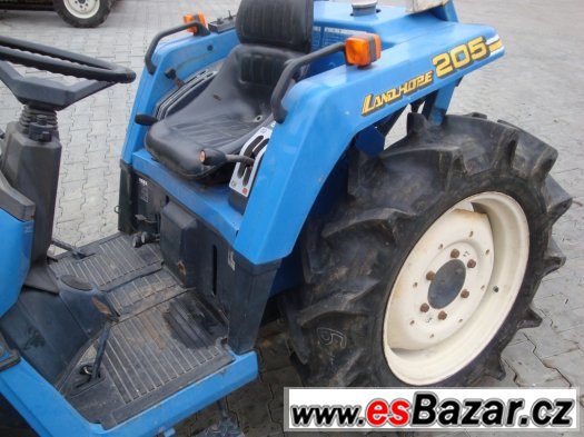 Malotraktor ISEKI TU205F 20 Hp, 4x4, diesel, tříválec