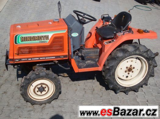 Malotraktor Hinomoto s výkonem 17 Hp, typ N179, 4x4