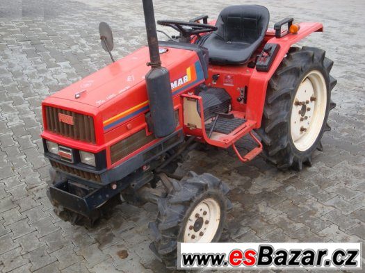 Traktor Yanmar F17D, 4x4, 17 Hp, tříválec