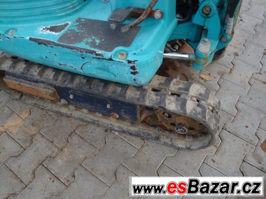 Pásové minirypadlo Kubota k005, minibagr 500kg