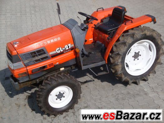 Traktor KUBOTA Grandel GL27DT, Výkon 27 Hp, 4x4