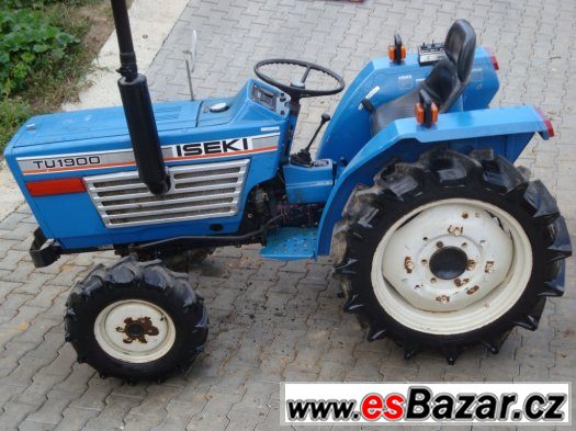 Malotraktor ISEKI TU1900, 4x4, 19 Hp, tříválec