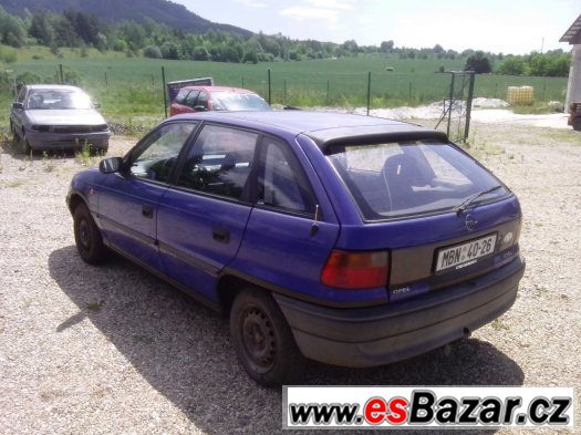 OPEL Astra 1,4i, r.v. 1996