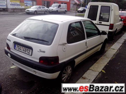 Citroen Saxo 1,5 diesel, r.v. 1996, EKO ZAPLACENO Citroen Saxo 1,5 diesel, r.v. 1996, EKO ZAPLACENO