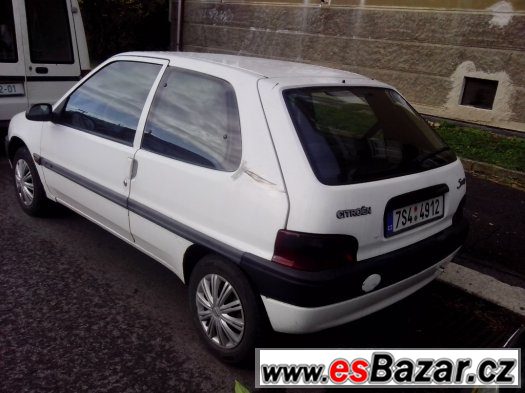 Citroen Saxo 1,5 diesel, r.v. 1996, EKO ZAPLACENO Citroen Saxo 1,5 diesel, r.v. 1996, EKO ZAPLACENO