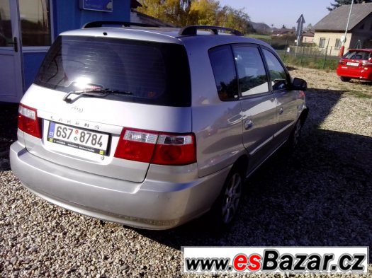 Kia Carens FC 1,8i, 93kw, r.v. 2004, koupeno nové v ČR