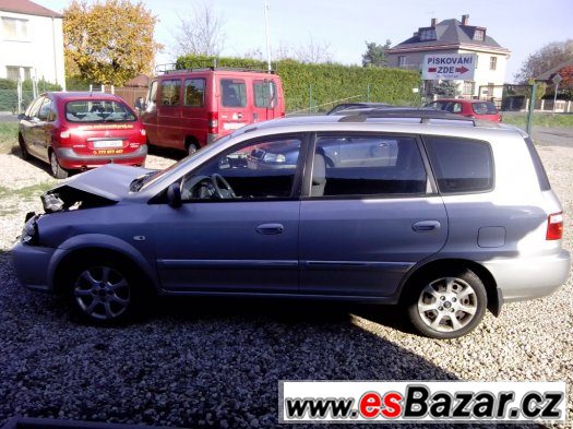 Kia Carens FC 1,8i, 93kw, r.v. 2004, koupeno nové v ČR