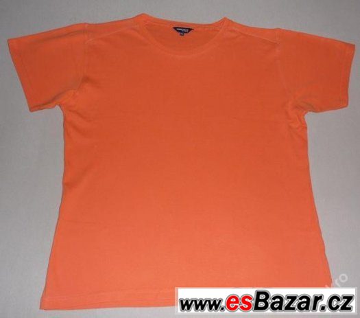 Pánské oranžové tričko zn. Kenvelo - vel. XXL
