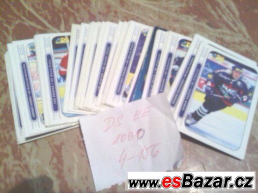 Hokejové karty čeké DS,OFS PLUS,APS -