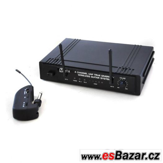 Kytarový bezdrátový systém Skytronic - qtx 4 channel UHF