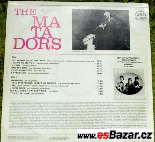 THE MATADORS-The Matadors (mono) ZADÁNO