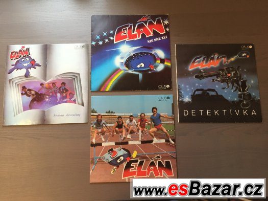 4x Elán Vinylové desky LP - TOP STAV - Nie sme zlí...