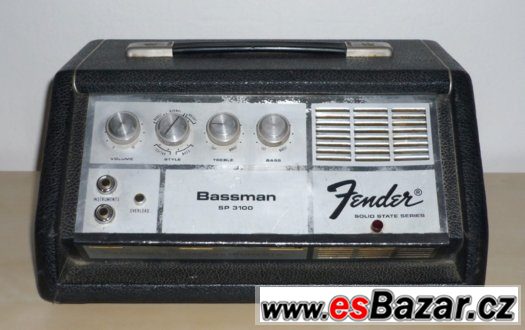 Zesilovač-Fender Bassman SP 3100, Made in USA