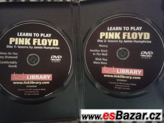 DVD Pink Floyd výukové