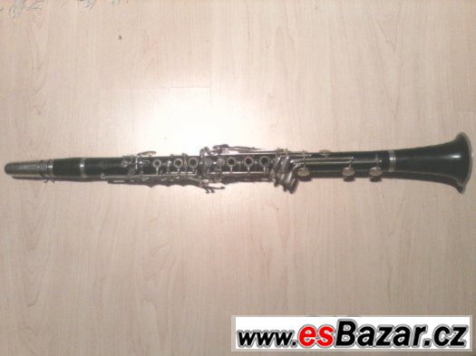 klarinet AMATI B - dobrý stav