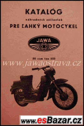 Brožury k Československým motocyklům JAWA