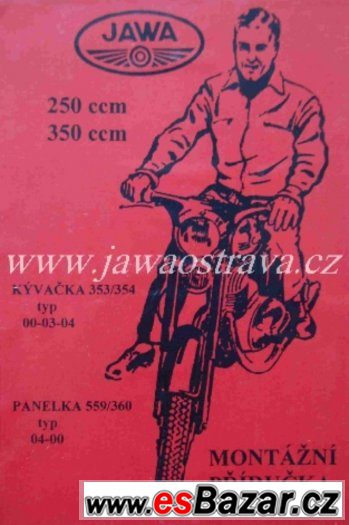Brožury k Československým motocyklům JAWA