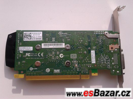 nVida Quadro 1GB - 2Ks