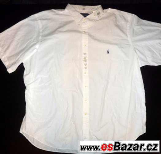 Košile Ralph Lauren 4XL s krátkým rukávem Košile Ralph Lauren 4XL s krátkým rukávem