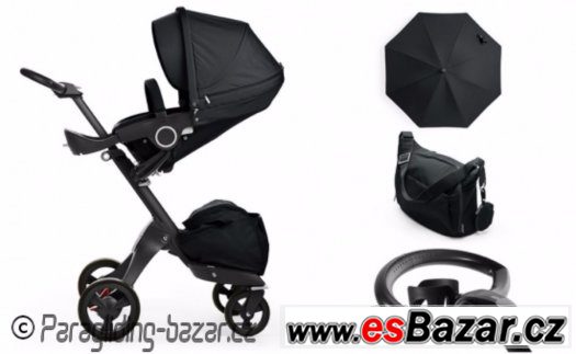 Kočarek Stokke Xplory True black