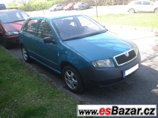 prodám nebo vyměním Škoda Fabia 1.0 Mpi za C2,C3