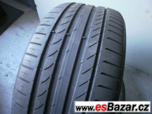 Prodám 2 x letní pneu Continetal 235/40-18 Prodám 2 x letní pneu Continetal 235/40-18