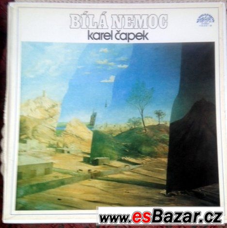 3x LP gramodeska: Karel Čapek BÍLÁ NEMOC (1982)