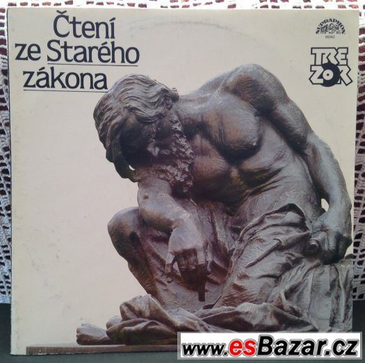 3x LP gramodeska: ČTENÍ ze STARÉHO a NOVÉHO ZÁKONA (Bible)