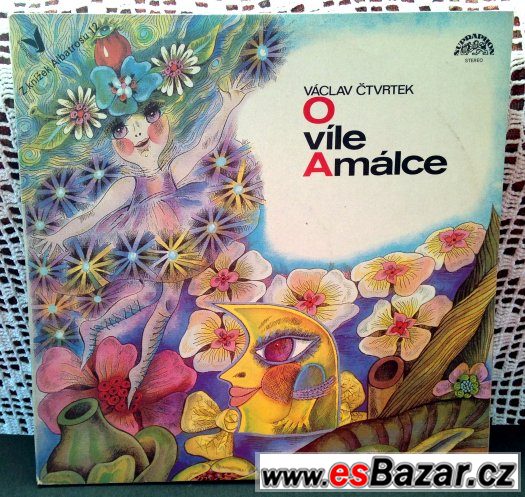 SP. 2x gramodeska Jan Werich - PAN TAU & LP. O VÍLE AMÁLCE SP. 2x gramodeska Jan Werich - PAN TAU & LP. O VÍLE AMÁLCE