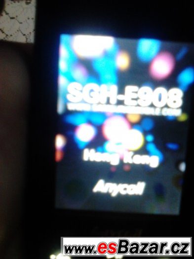 prodám za rozumnou cenu tel.samsung SGH-E908 ANYCALL